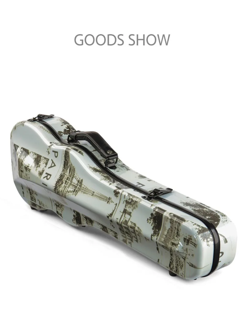 Fastshipping 4/4 коробка для скрипки из углеродного волокна треугольная чехол с