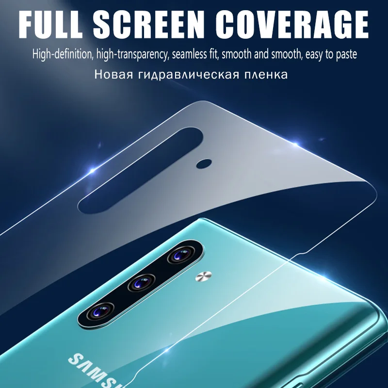 20D полное покрытие Гидрогелевая пленка для samsung Galaxy A50 A70 Защита экрана для A40 A30 A20 A10 S10 Lite S10E S9 S8 Plus мягкая пленка