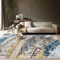 Crystal Velvet Carpet Floor mats Bedroom Living Room Sofa Rug Nordic Style 3D Floor High Quality Mat Carpets for Living Room