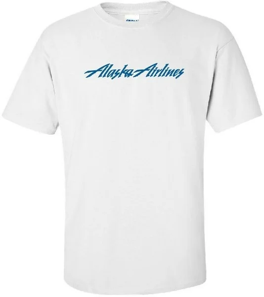 

Alaska Airlines Retro Logo US Airline T-Shirt