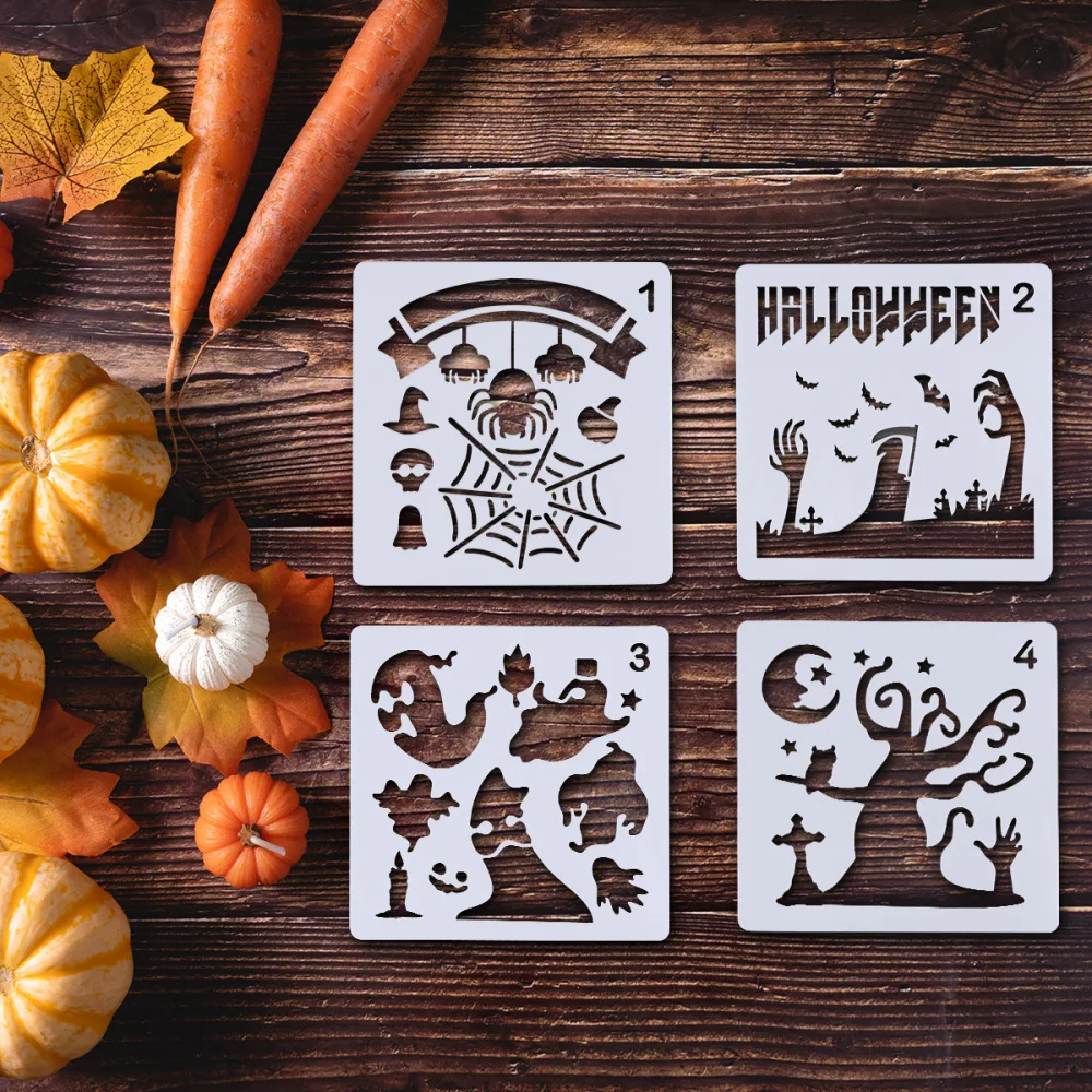 

12 шт. декоративный шаблон для рисования полый шаблон для рисования