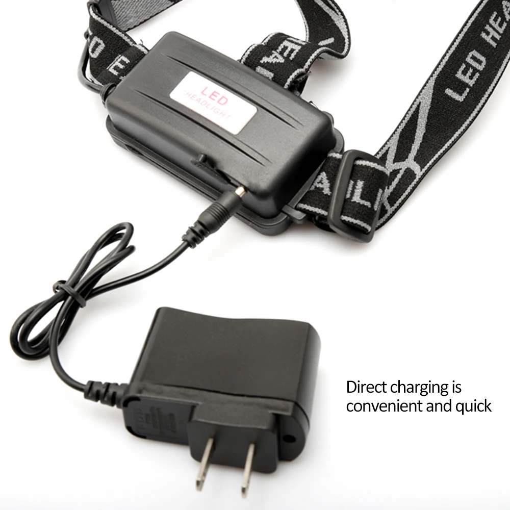 Фонарь с зумом XM T6 Головной фонарь 1000 люмен светодиодный налобный Перезаряжаемые