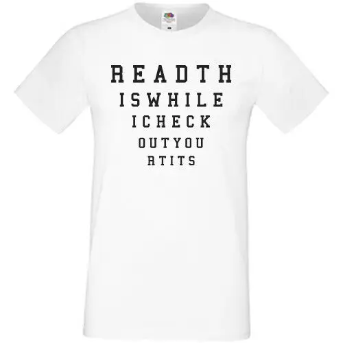 Прочитайте это пока я проверю Вашу футболку * ts забавная Мужская футболка