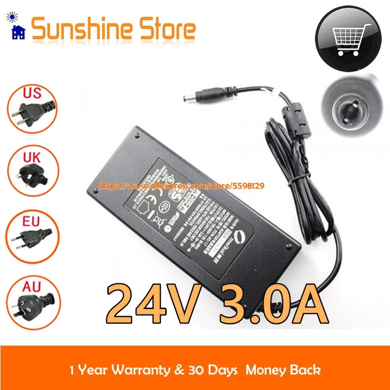 Оригинальный адаптер Meikai PDN-80-13 AC 24V 3.0A MDA038077 72W зарядное устройство для ноутбука |