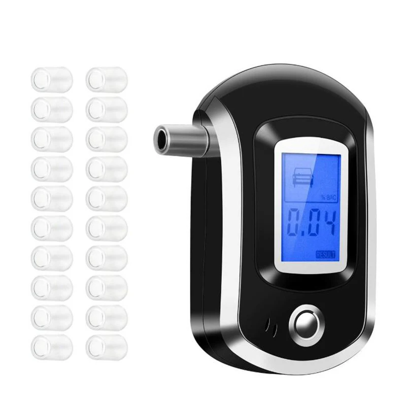 Алкотестер цифровой анализатор дыхания с ЖК-дисплеем | Автомобили и мотоциклы