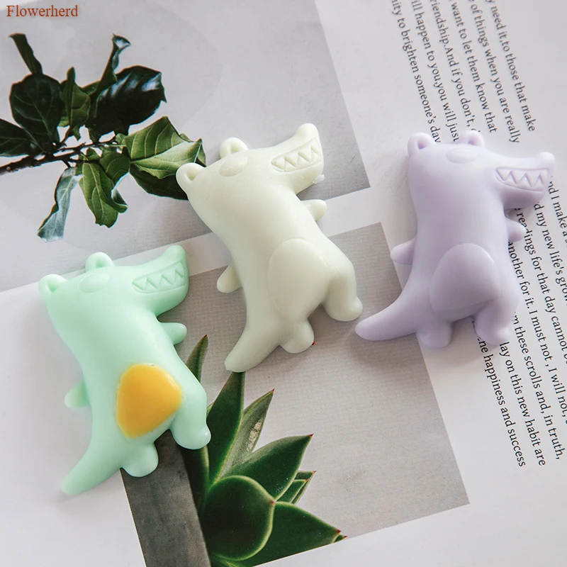 Милый Мультфильм Монстр 3d Силиконовая форма помадка для торта мыло ручной работы