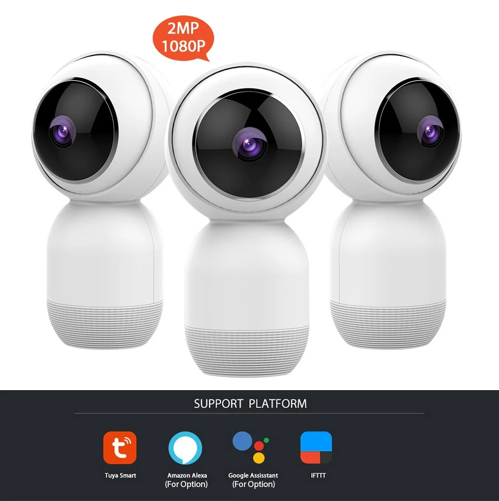 2MP 1080P Домашняя безопасность для детей TUYA Smart life Беспроводная ip камера|Камеры