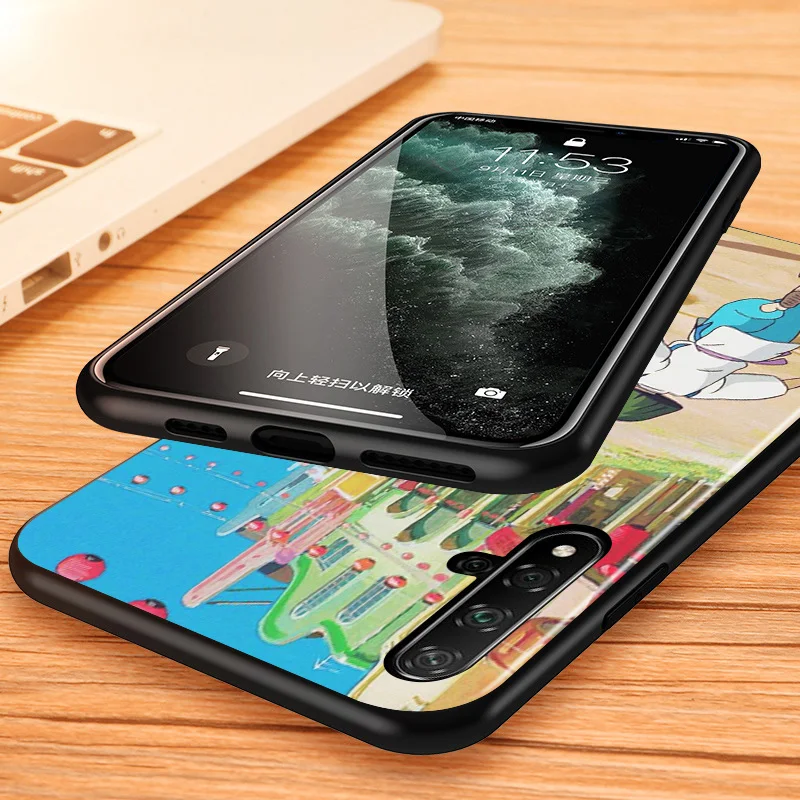 

Anime Spirited Away Studio Ghibli for Huawei Honor 30 20 10i 10 9C 9A 9S 9X 9N 9 8X 8A 8 7A 7C Pro Plus Lite Black Phone Case