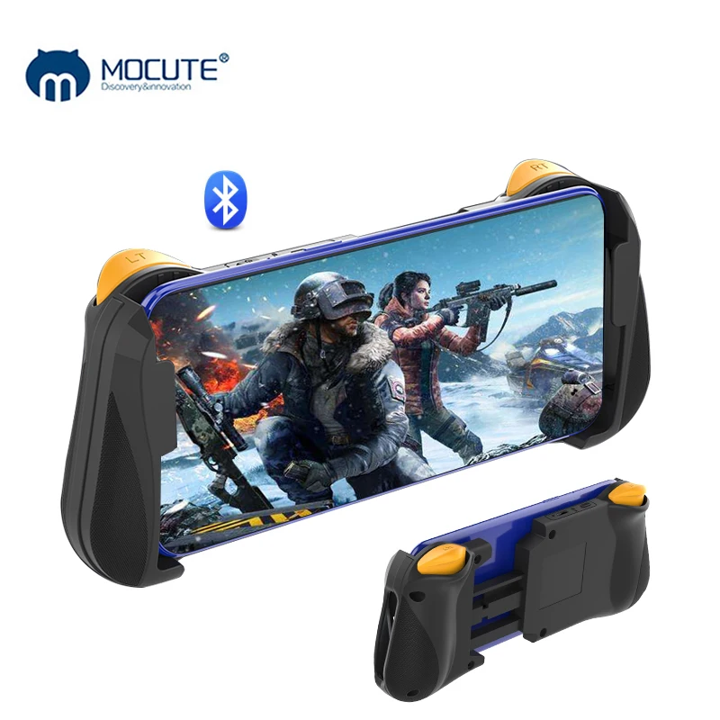 Mocute 057 Pubg геймпад контроллер беспроводной Bluetooth Джойстик триггер игровой коврик
