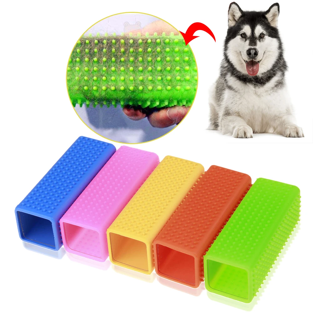 Прямая поставка расческа для собак и домашних животных ABS материал средство