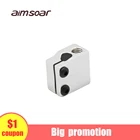 Volcano e3d тепловой блок, запчасти для 3d принтера, вулканический Горячий Конец, подогреваемый алюминиевый блок