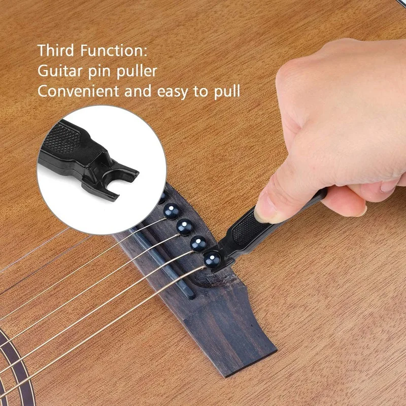 

Guitar String Winder, Guitar Stringer and Bridge Pin Puller 3 in 1 Guitar Repair Kit, Guitar Accessories