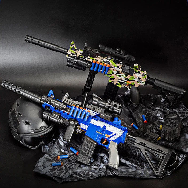 Модель оружия M416 AK47 ручная модель игрушка-бластер для CS стрельбы подарки