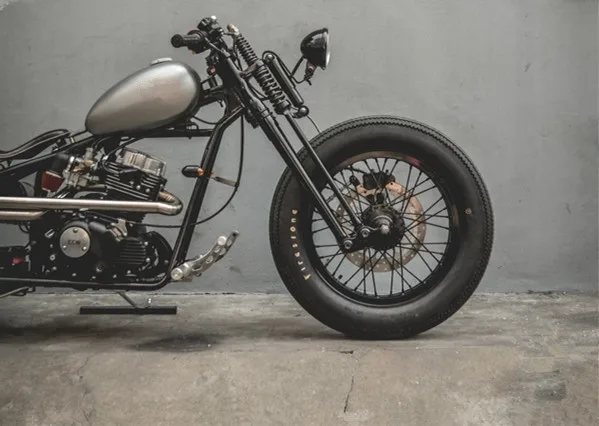 7L Zero Shap топливный бак для мотоцикла яичная форма капля воды сталь Винтаж мотоцикл