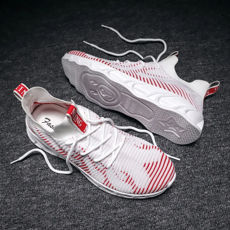 

Men Sneakers Breathable Non-slip Men's Light Running Shoes Fashion Blade Sole Casual Shoes Zapatillas Male Outdoor Sport Shoes