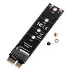 Адаптер PCIE-M.2 NVMe SSD, M2 PCIE X1 Raiser PCI-E PCI Express 1X M  поддержка 2230 2242 2260 2280 M.2 NVMe SSD