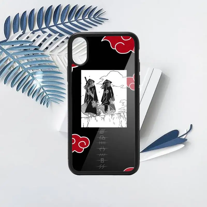 

Black Naruto Anime Pain Luxury Phone Case coque funda PC for iPhone 11 12 pro XS MAX 8 7 6 6S Plus X 5S SE 2020 XR