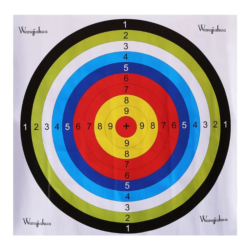 Бумажная мишень для стрелы лук стрельба из лука упражнений в охоте аксессуар