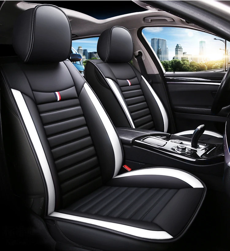 Чехол на сиденье автомобиля с полным покрытием для VW New Beetle Caddy Touran Tiguan TOUAREG Caravelle