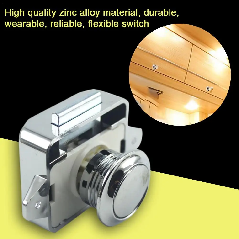 Фиксатор с кнопкой для автомобиля автофургона лодки мотора домашнего шкафа