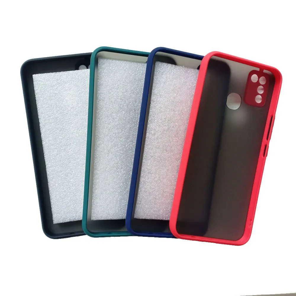 for infinix hot 10 lite case camera lens protection phone case for infinix smart 5 cover x657b hard matte transparent shockproof free global shipping