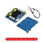 Новая искусственная плата цифрового усилителя мощности TPA3116D2, усилитель звука, XH-M543 2*120 Вт, регулировка громкости