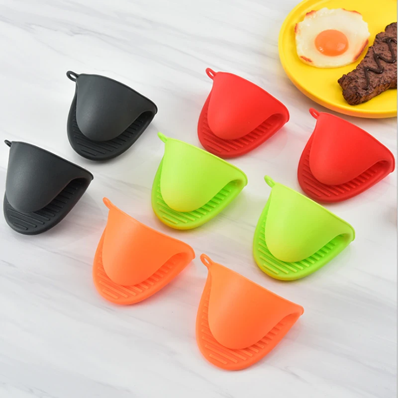 

2PCS Silicone Anti-scalding Heat Insulation Clip Anti-slip Silicone Oven Gloves