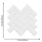 Елочка кухня фартук Водонепроницаемый DIY настенная плитка самоклеящаяся наклейка на стену