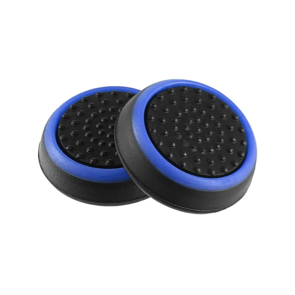 2 шт. силиконовые аналоговые ручки для джойстика Playstation 4 PS4 Pro Slim PS3 геймпад Thumbstick Cap