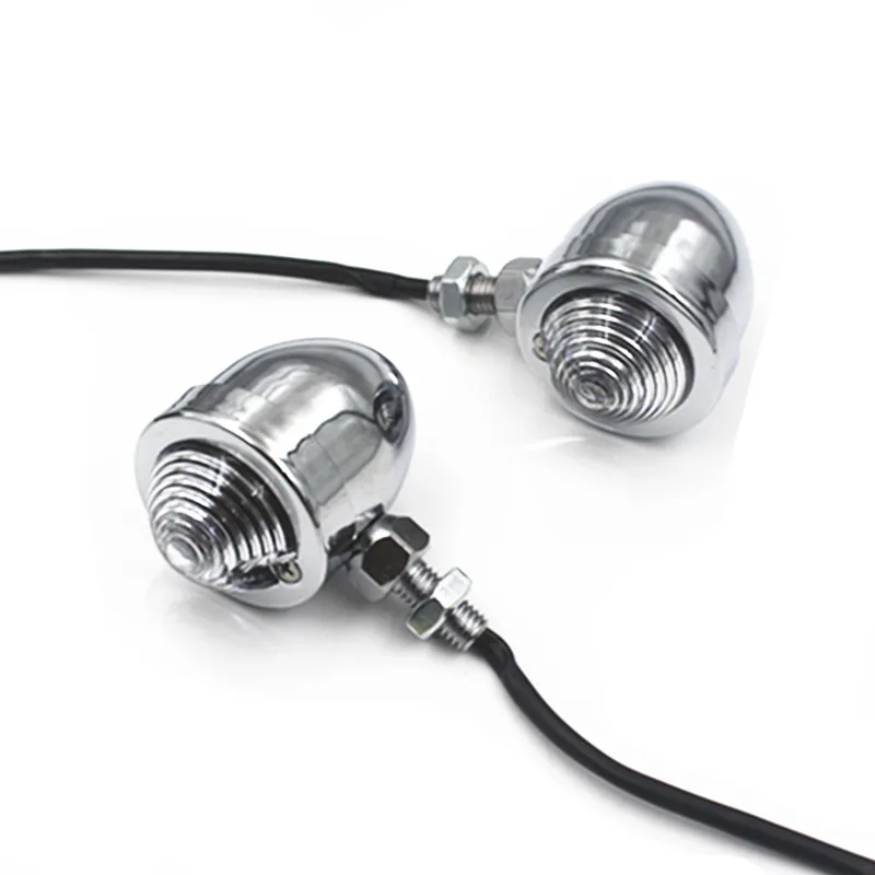 4x мотоцикл лампы металлическая пуля индикатор сигнала поворота Светильник