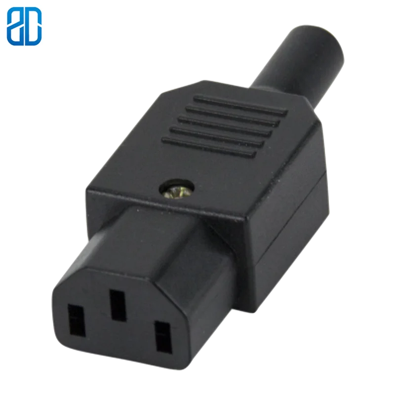 Черный 16 А 250 В IEC320 C13 C14 штепсельная вилка розетка PDU стандартный кабель питания