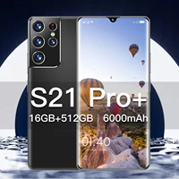 global version s21 pro 6 7inch smartphone full screen android11 6800mah unlocked phones 8gb 256gb face id google gps 5g mobile