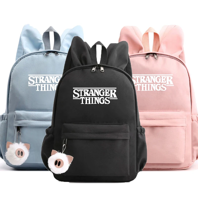 Новинка 2019 сумка на плечо с заячьими ушками рюкзак для студентов подростков