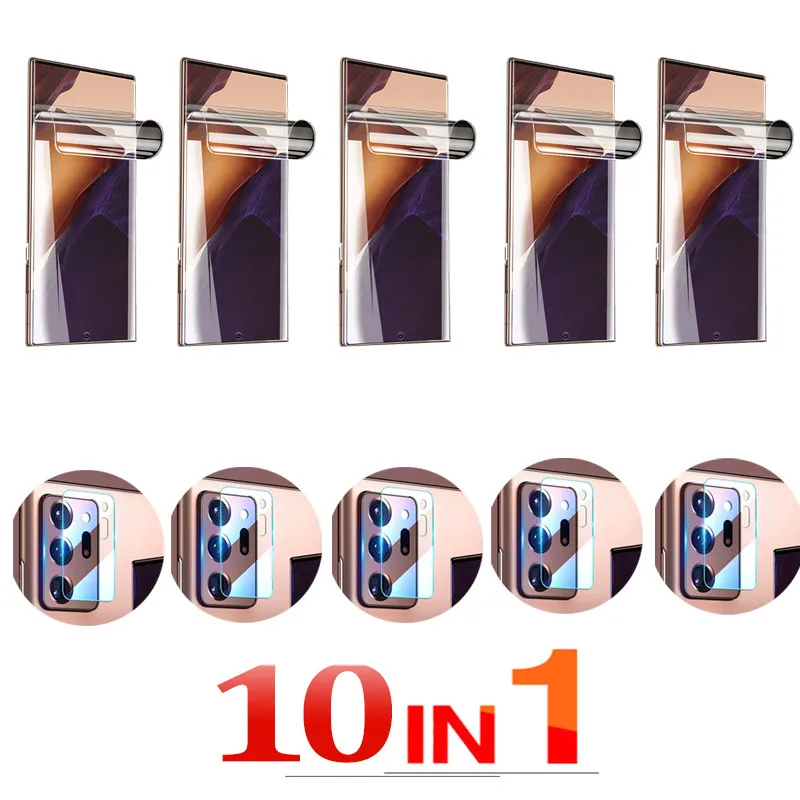 

10-in-1 note 20 ultra soft Hydrogel Film for galaxy note 20 ultra camera protector note20 ultra full cover samsung note 20 ultra