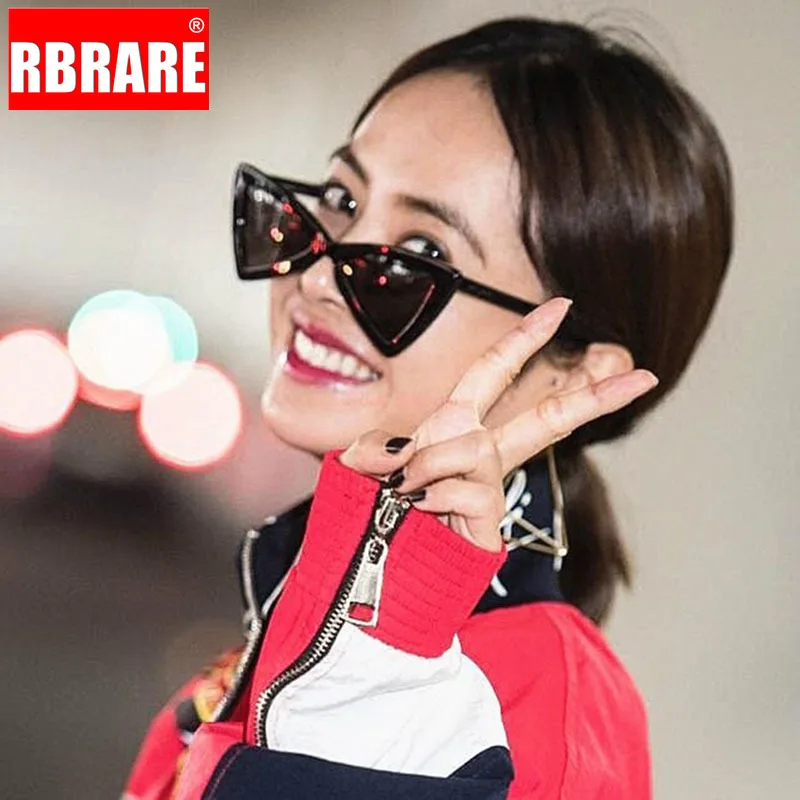 

RBRARE 2021 Cat Eye Sunglasses Women 2021 Luxury Sunglasses Women Brand Designer Small Frame Vintage Glasses Gafas De Sol Mujer