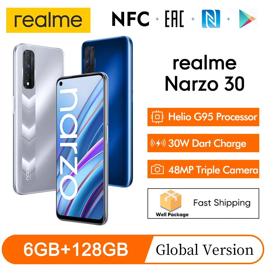 Смартфон Helio G95 6 + 128 ГБ 90 Гц 5 дюйма FHD 5000 мА · ч тройная камера 48 МП 30 Вт|Смартфоны| |