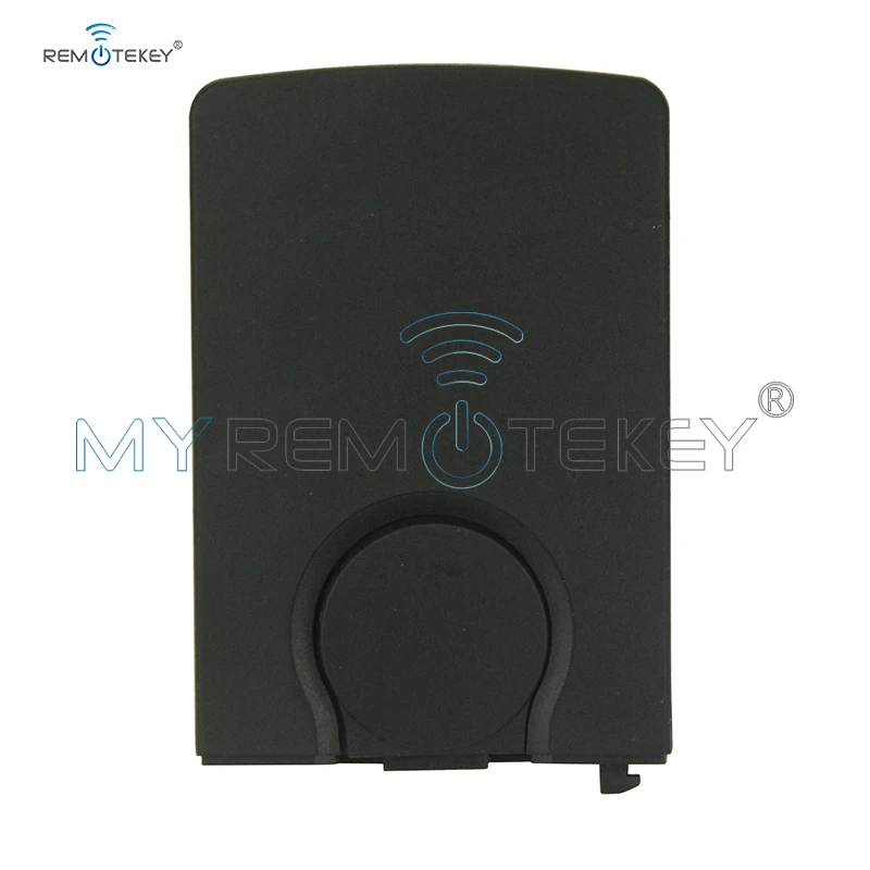 Смарт брелок Remtekey чехол для автомобильного ключа с 4 кнопками черный Renault Megane Koleos 2