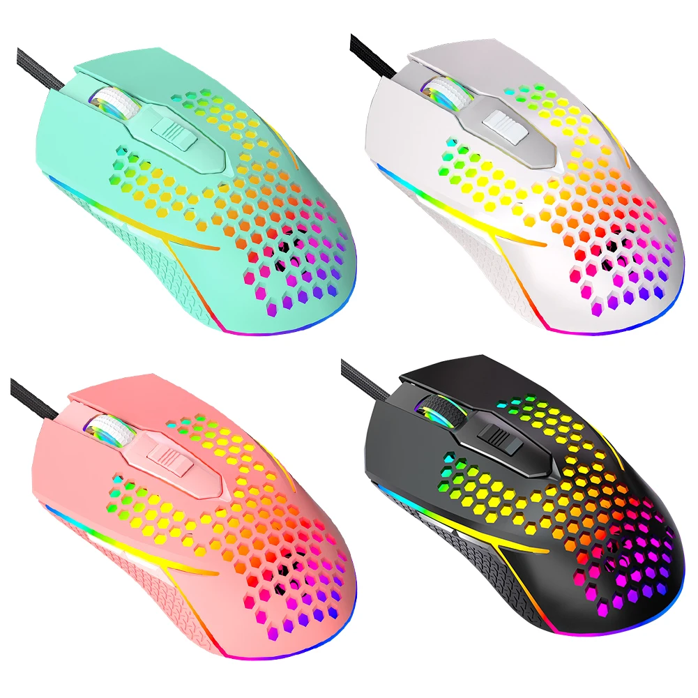 

USB-мышь S50 Проводная с 6 кнопками, 7600DPI