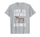 Забавная Подарочная футболка для влюбленных на ферме жизнь лучше с ловцами
