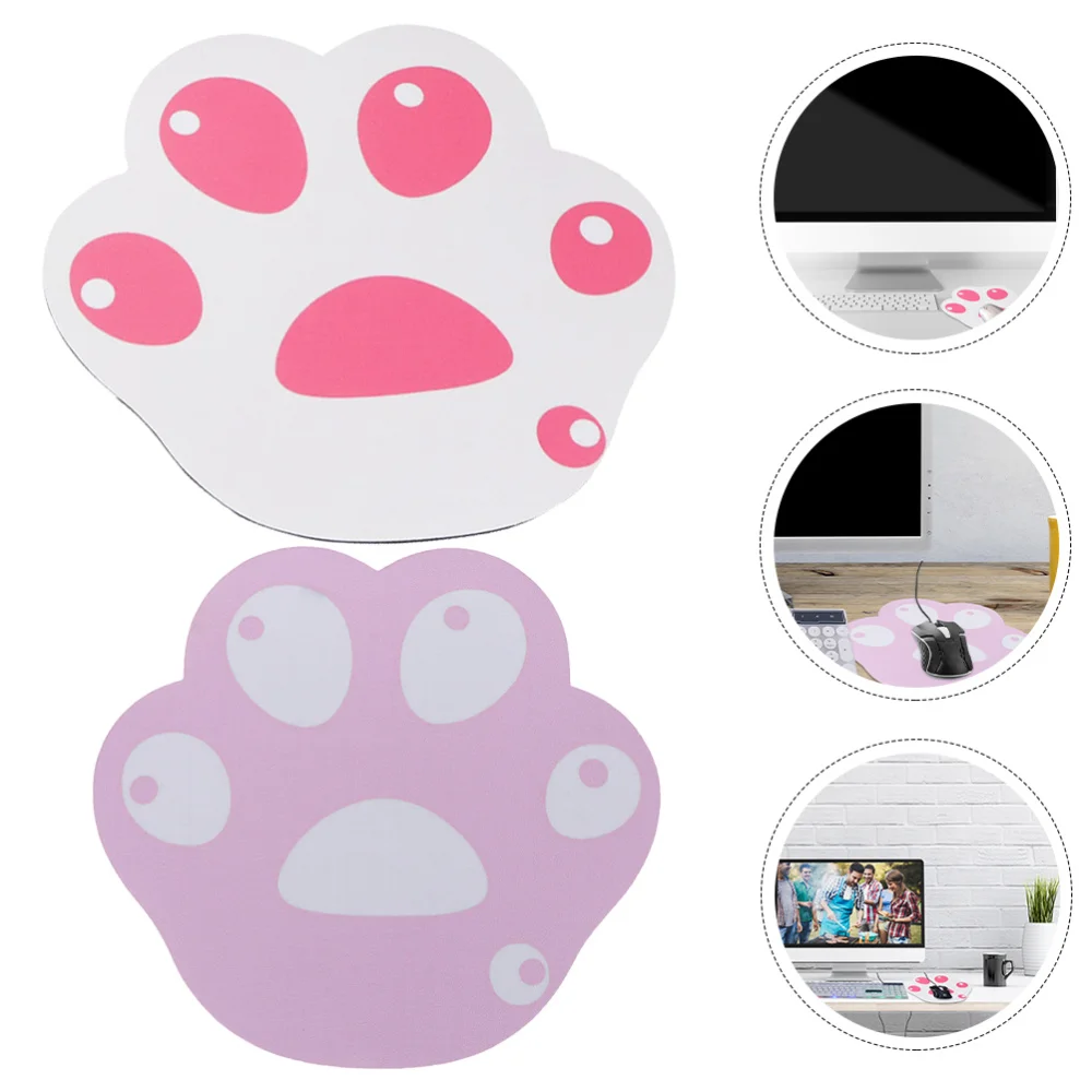 

2 шт. Симпатичные подушечки для компьютера для дома и офиса (разные цвета)