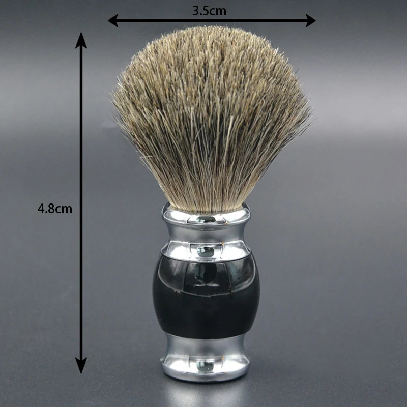 

Shaving Brush, Resin and Pure Nylon Hair, Provide Old-Fashioned Hand-Made Shaving Brush