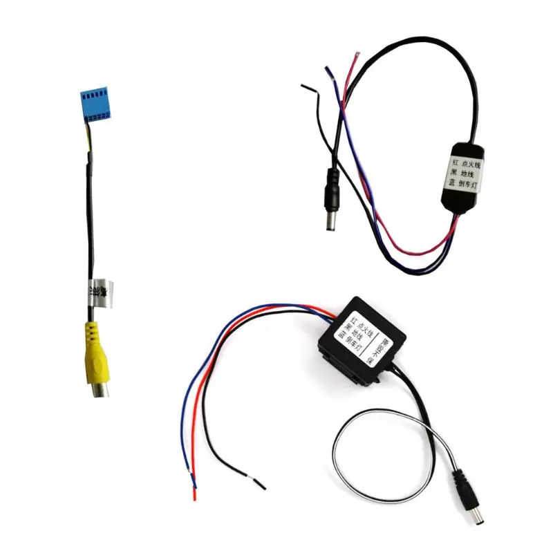 Автомобильный RCA заднего вида Камера плюс таймер реле задержки фильтр для 5