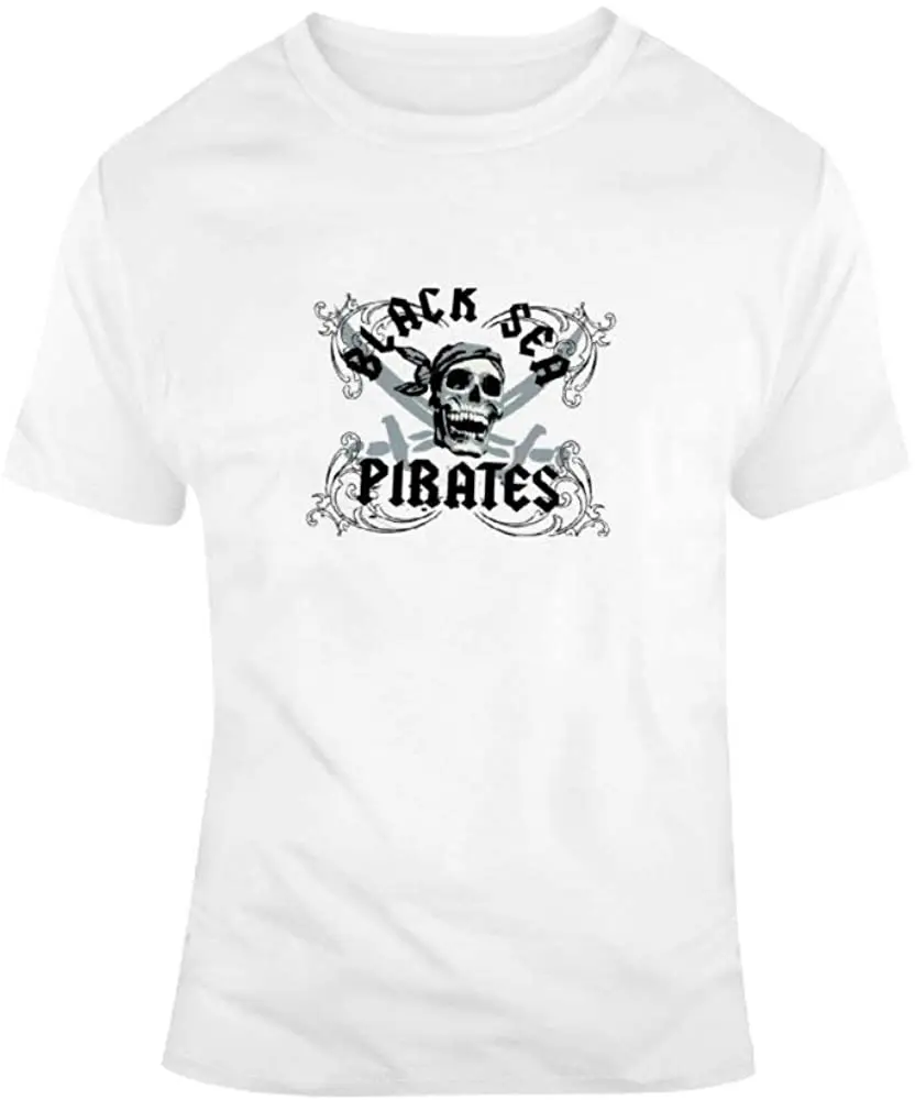 

New Arrivals Summer Decorative Men's T-Shirts Decoration Halloween Pirate Skull Round Neck Tee Short Sleeve Tshirt for Men