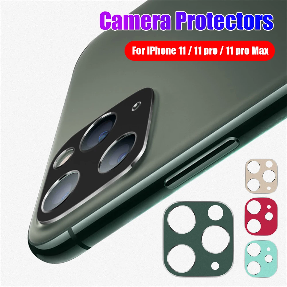 Защитная крышка объектива камеры металлическое кольцо для iPhone 11 Pro/11 защитная