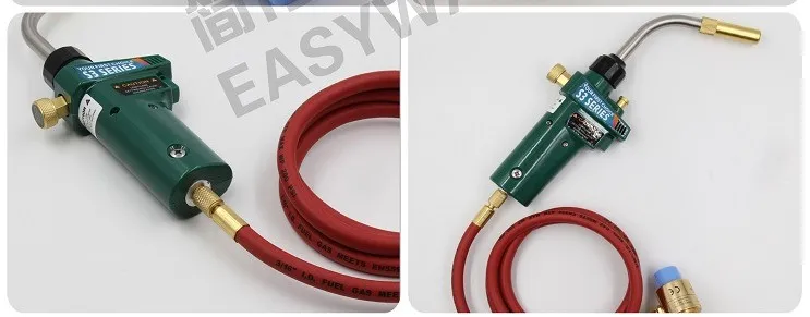 Mapp-газ пайка факел само пусковой механизм зажигания 1,5 м шланг пропанная Сварка Отопление барбекю Hvac Сантехнический, для ювелирной работы Cga600 горелка