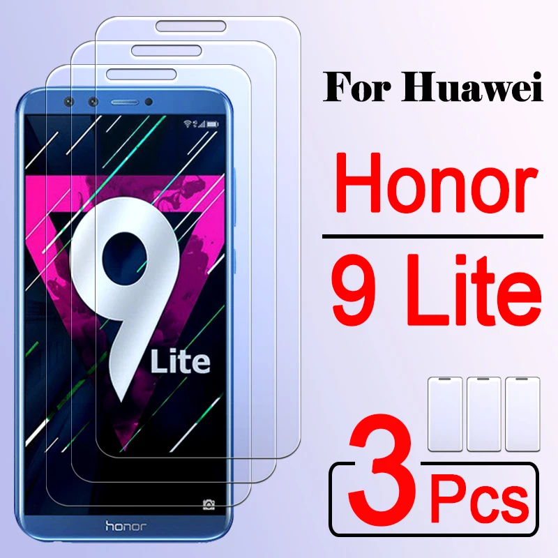 1 3 шт. Защитное стекло для экрана huawei honor 9 lite|Защитные стёкла и плёнки телефонов| |