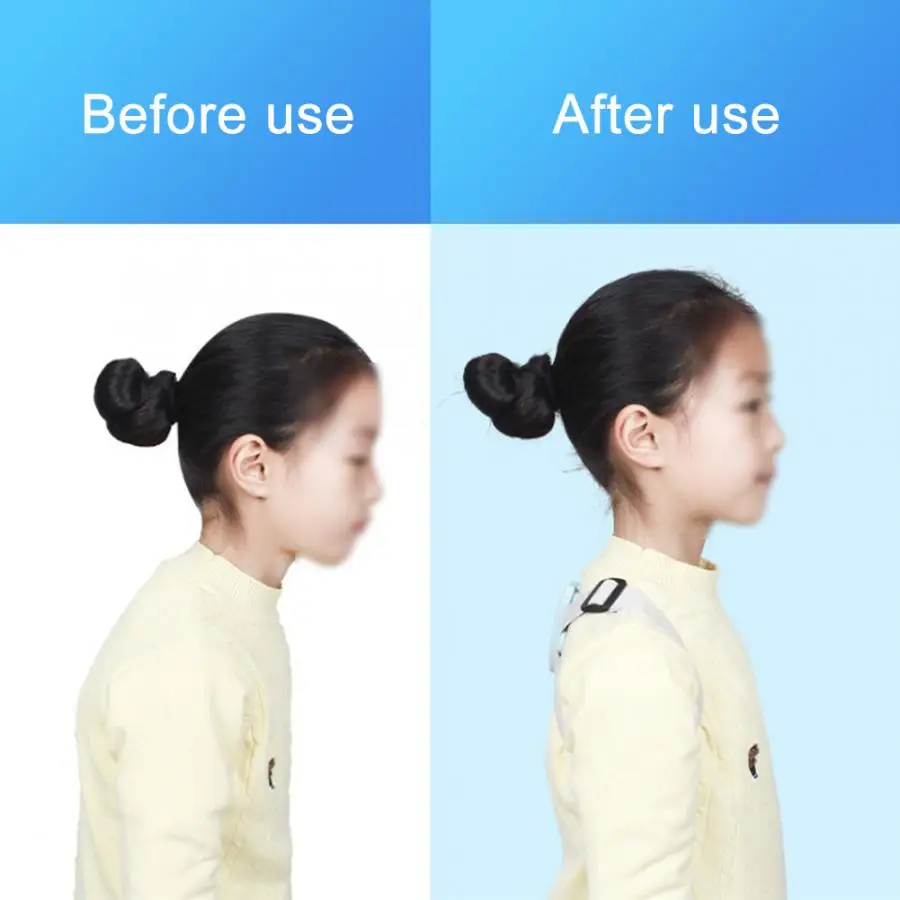 Корректор спины с умным зондированием регулируемая поддержка коррекции осанки в