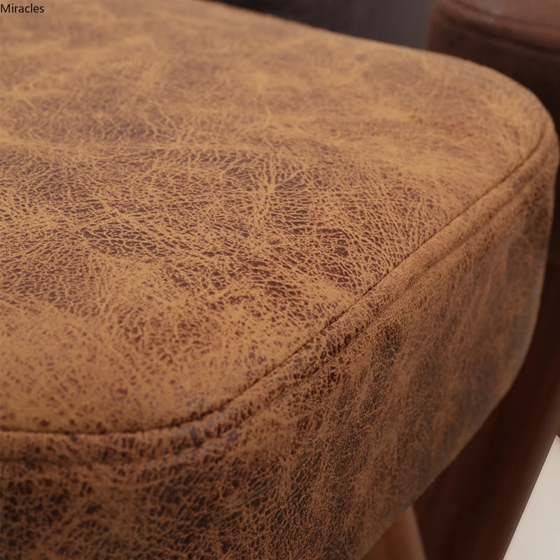 Для взрослых гостиной семейный стул деревянный квадратный модный креативный