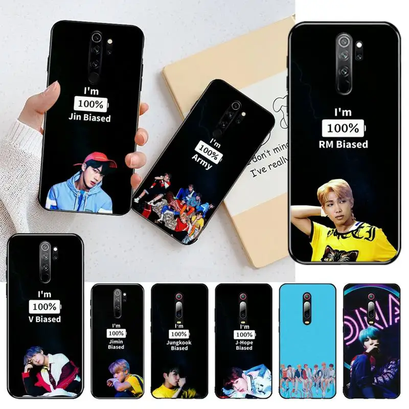 Чехол для телефона высокого качества Rap RM JIMIN JIN SUGA J HOPE V JUNG KOOK Redmi 8A Note 9 8 8T 7 6 6A 5 5A 4 4X