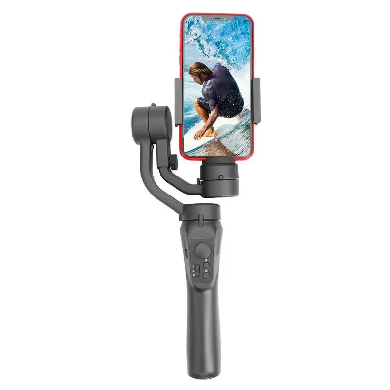USB портативный Bluetooth шарнирный стабилизатор для камеры GoPro H4 3-осевой селфи-палки портативный монопод с шарнирным замком застежкой и держателем для смартфон экшн Камера